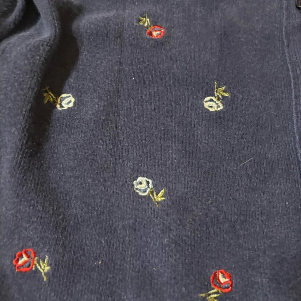 Vintage mckids Embroidered Blue Cardigan - Picture 2 of 6